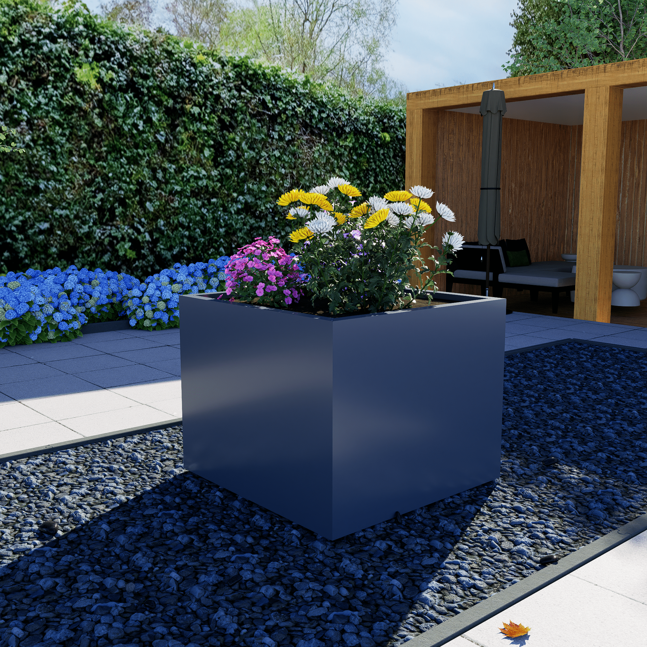 SEV Plantenbak 100x100x80