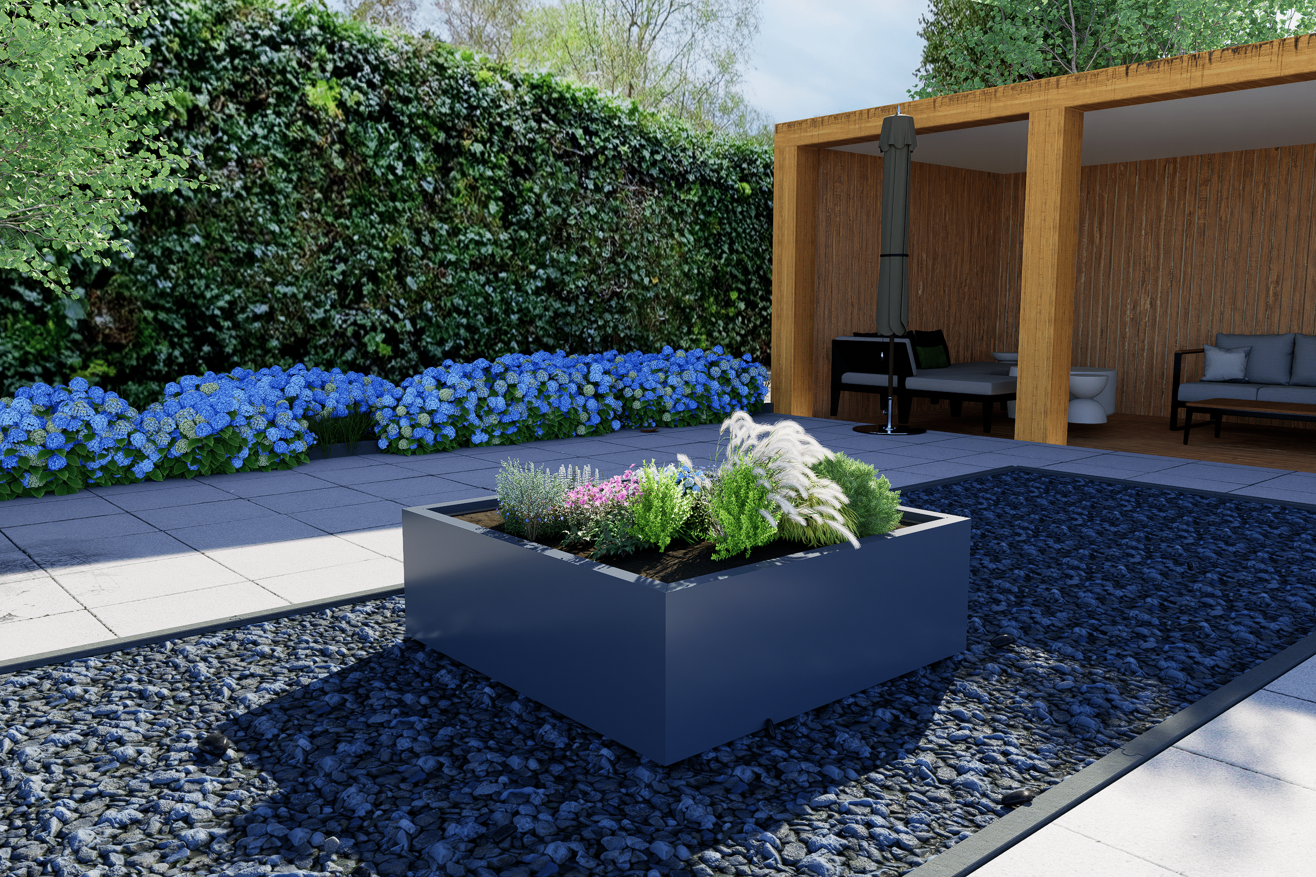 SEV Plantenbak 120x120x40