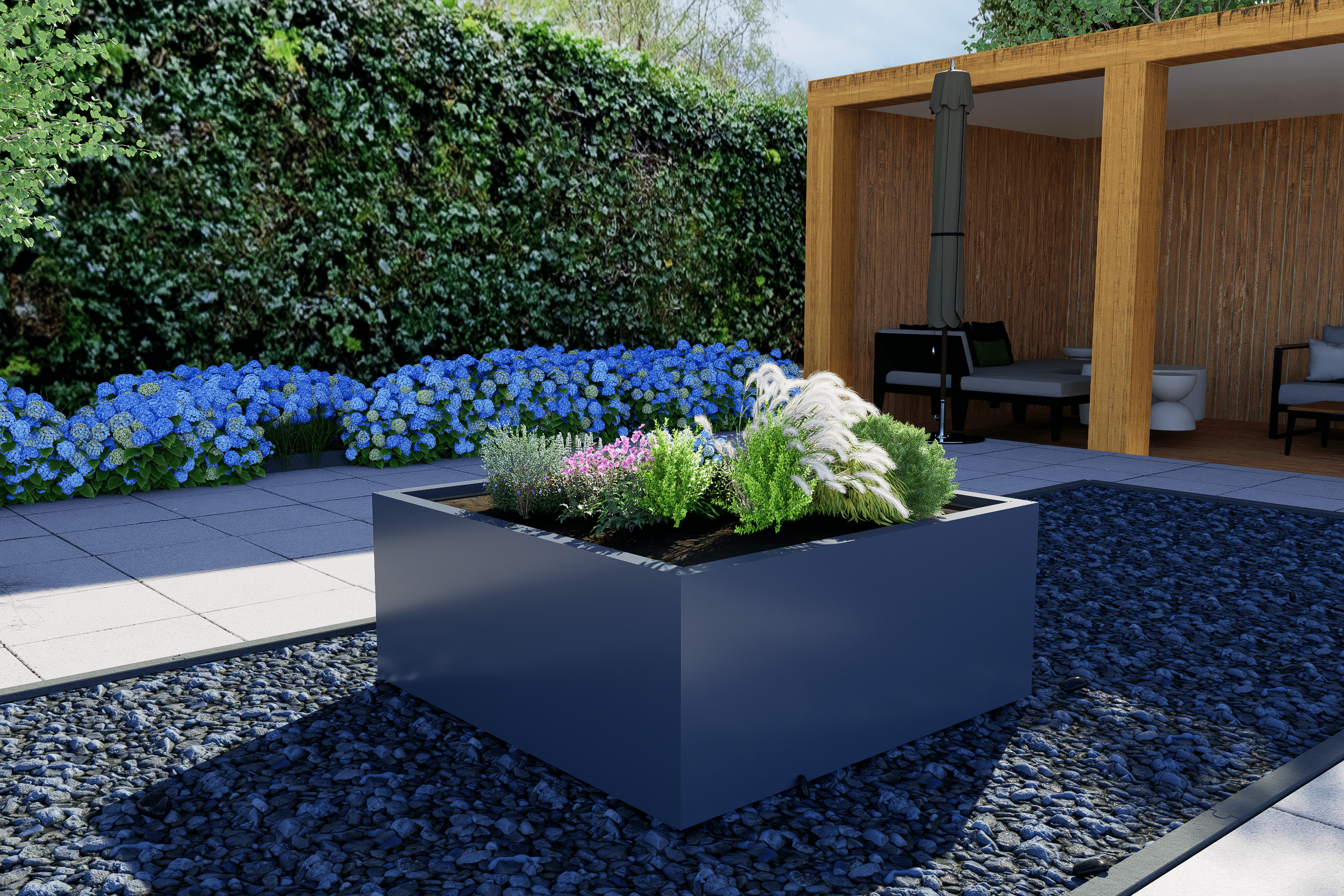 SEV Plantenbak 120x120x50