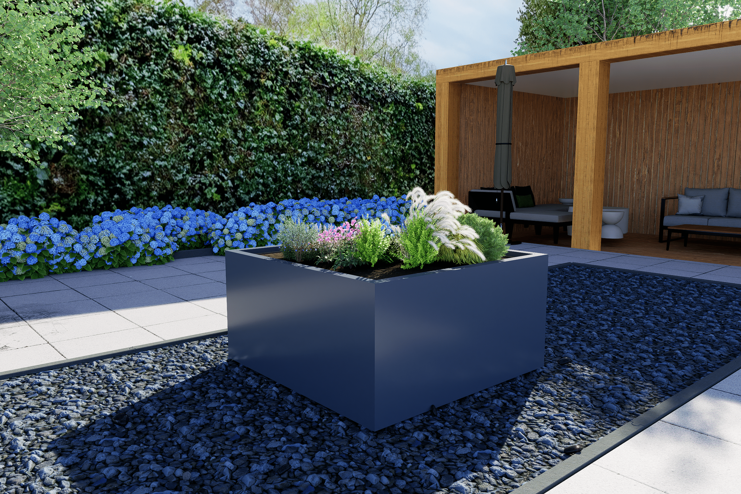 SEV Plantenbak 120x120x60