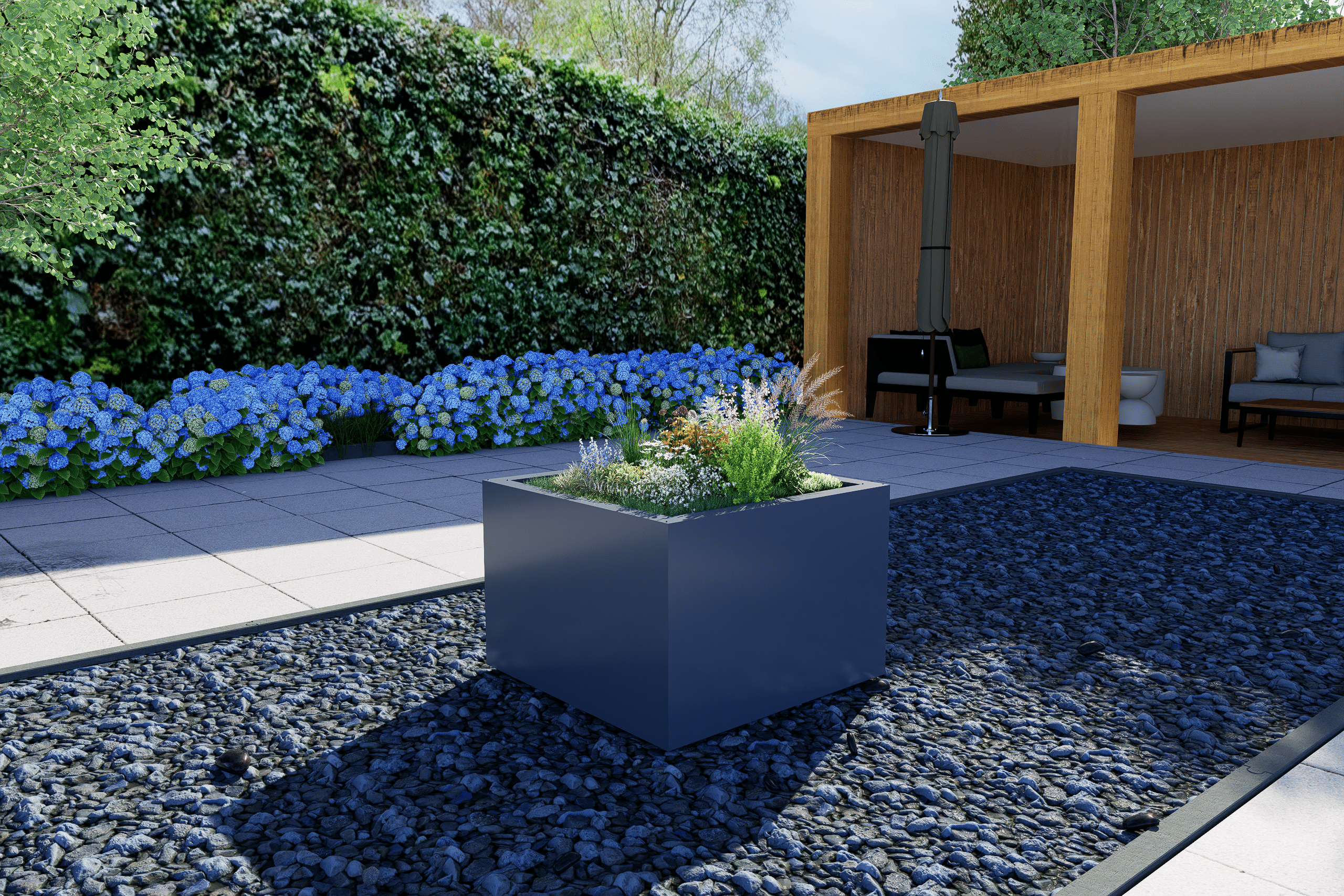 SEV Plantenbak 75x75x50