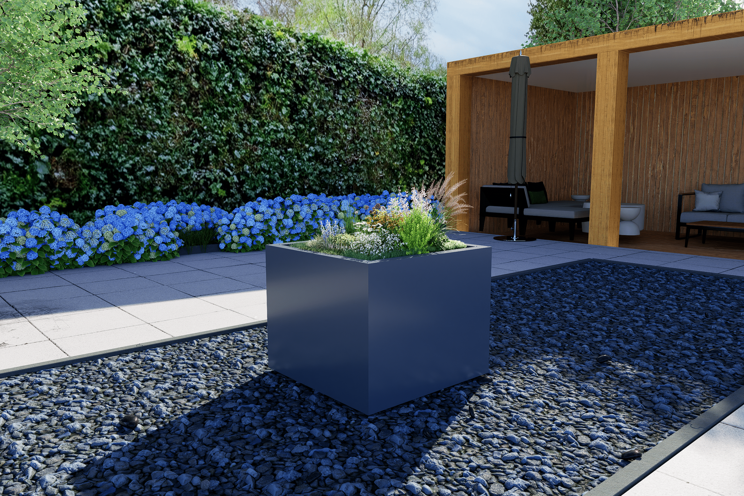 SEV Plantenbak 75x75x60