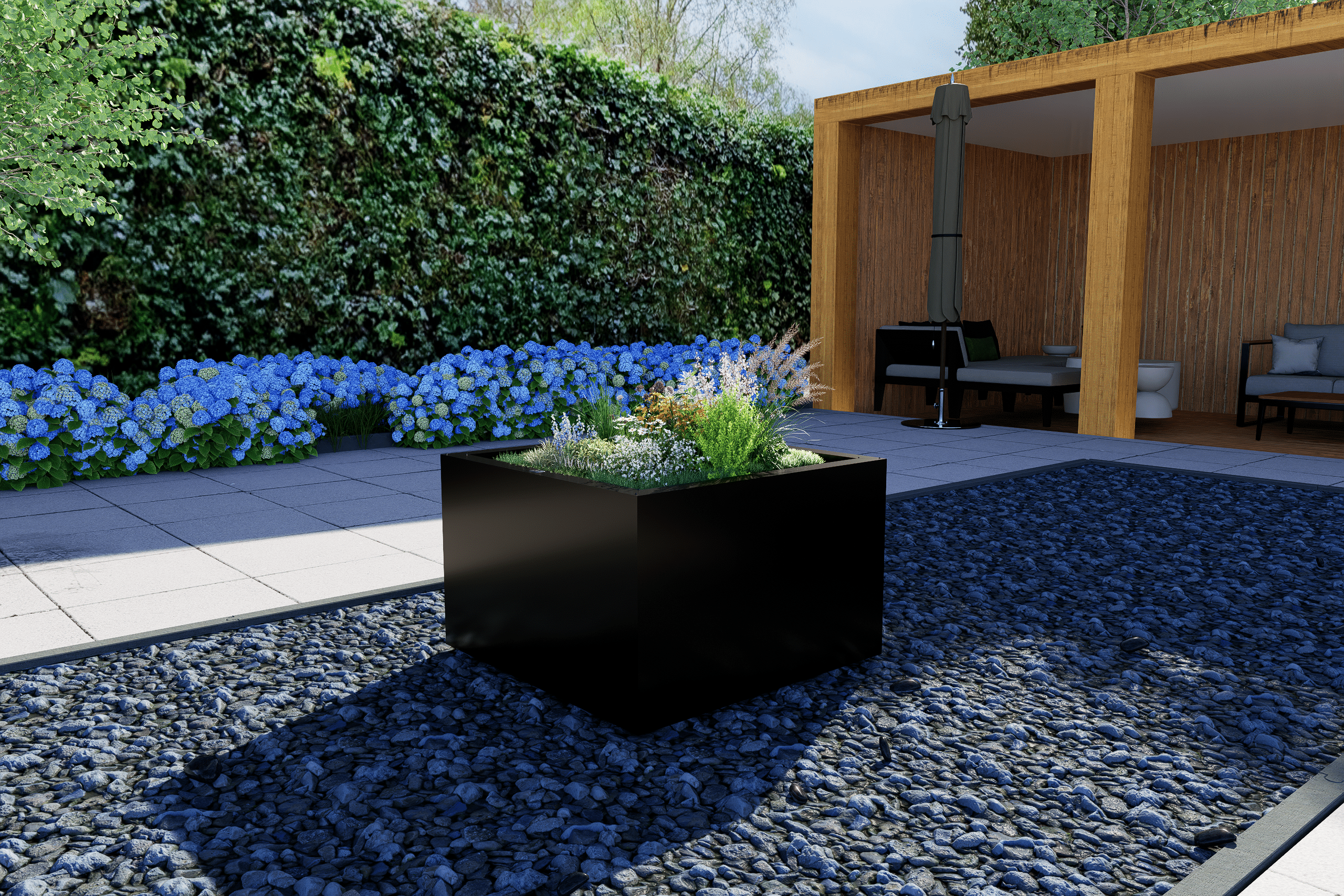 SEV Plantenbak 80x80x50