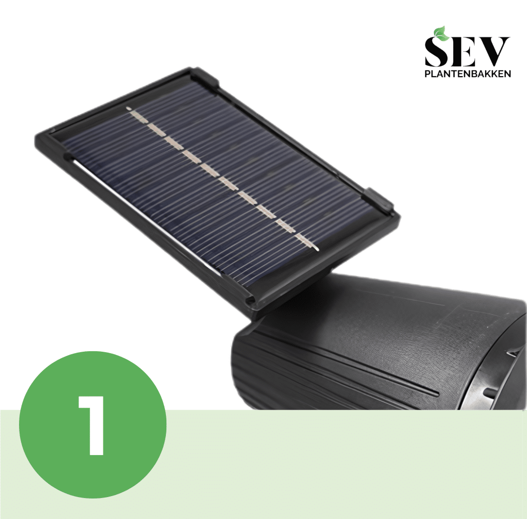 SEV Solar Verlichting 9-LED Warm