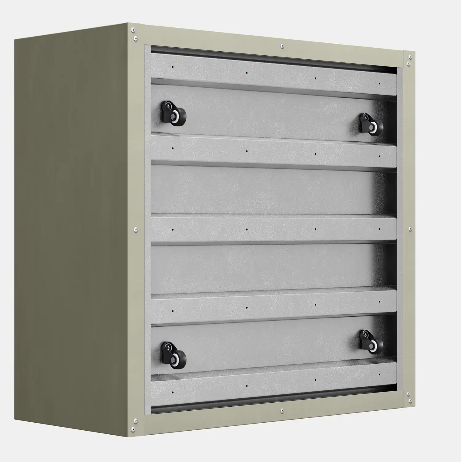 SEV Plantenbak op wielen 100x100x50