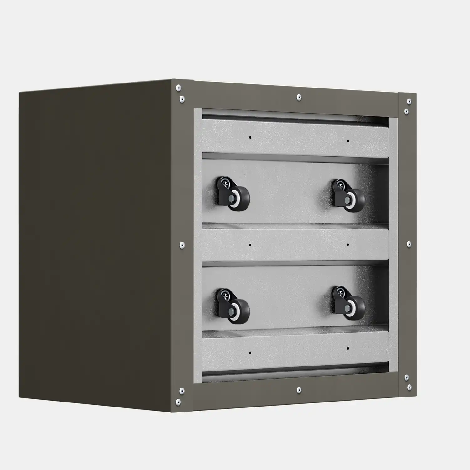 SEV Plantenbak op wielen 60x60x50