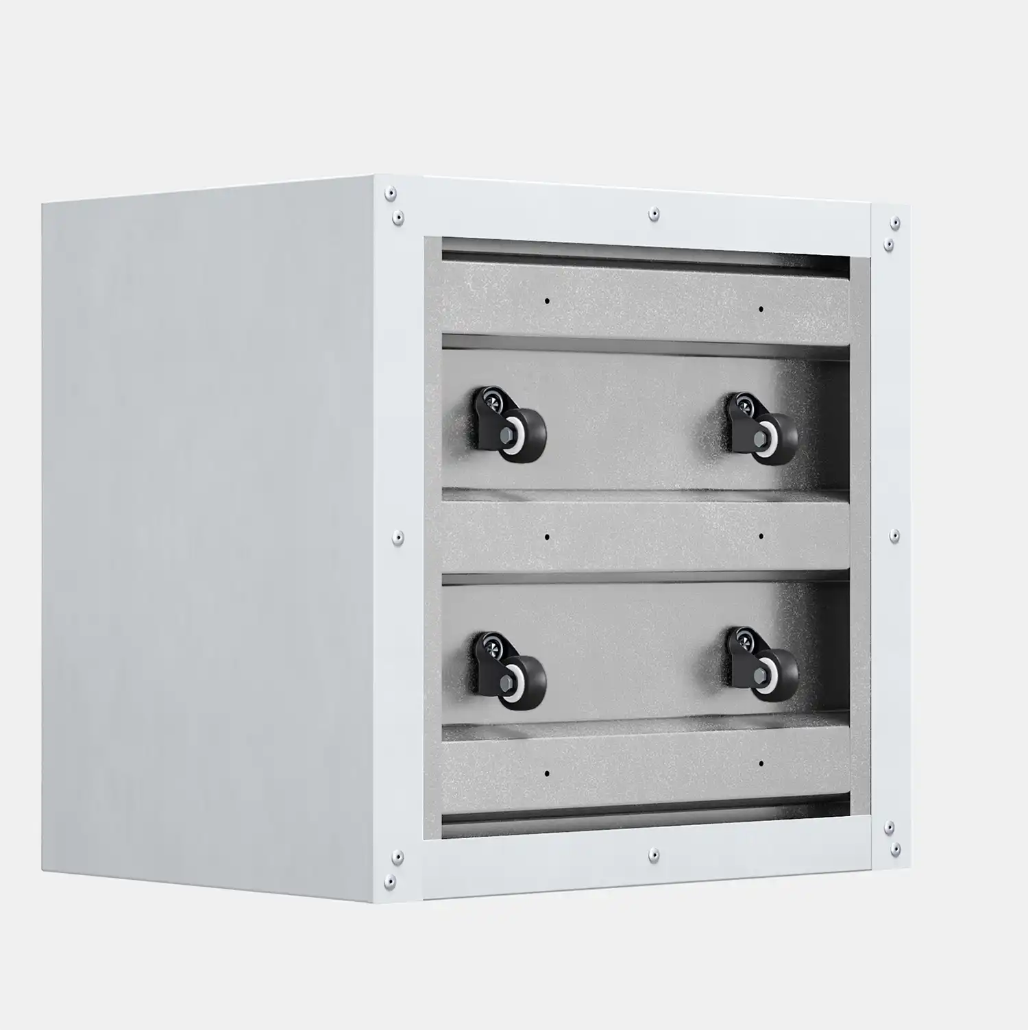 SEV Plantenbak op wielen 60x60x50