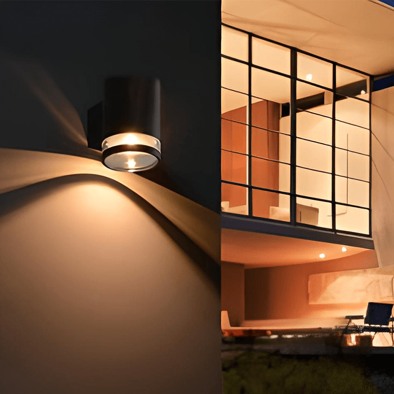 Solar Wandlamp met Daglichtsensor 2W IP65