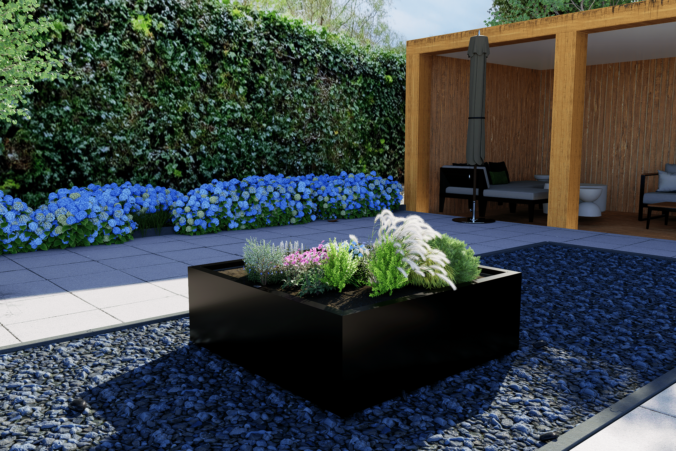 SEV Plantenbak 120x120x40