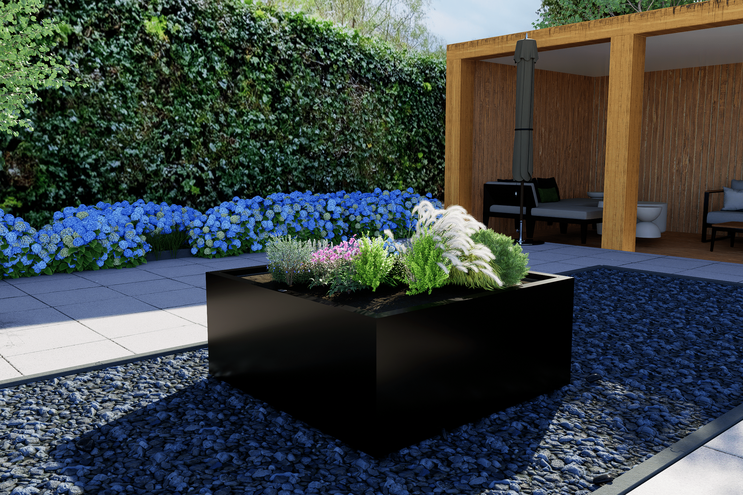 SEV Plantenbak 120x120x50