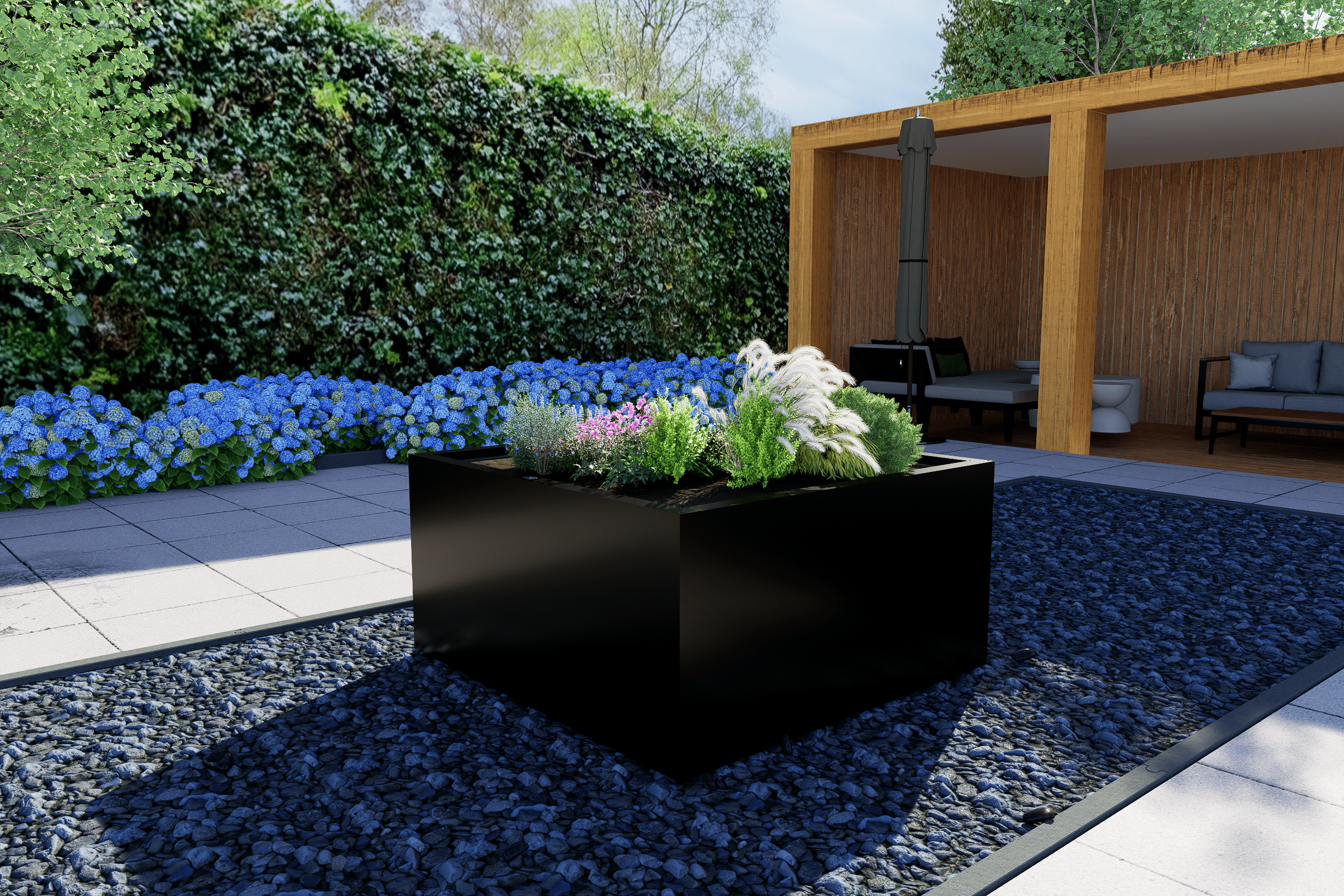 SEV Plantenbak 120x120x60
