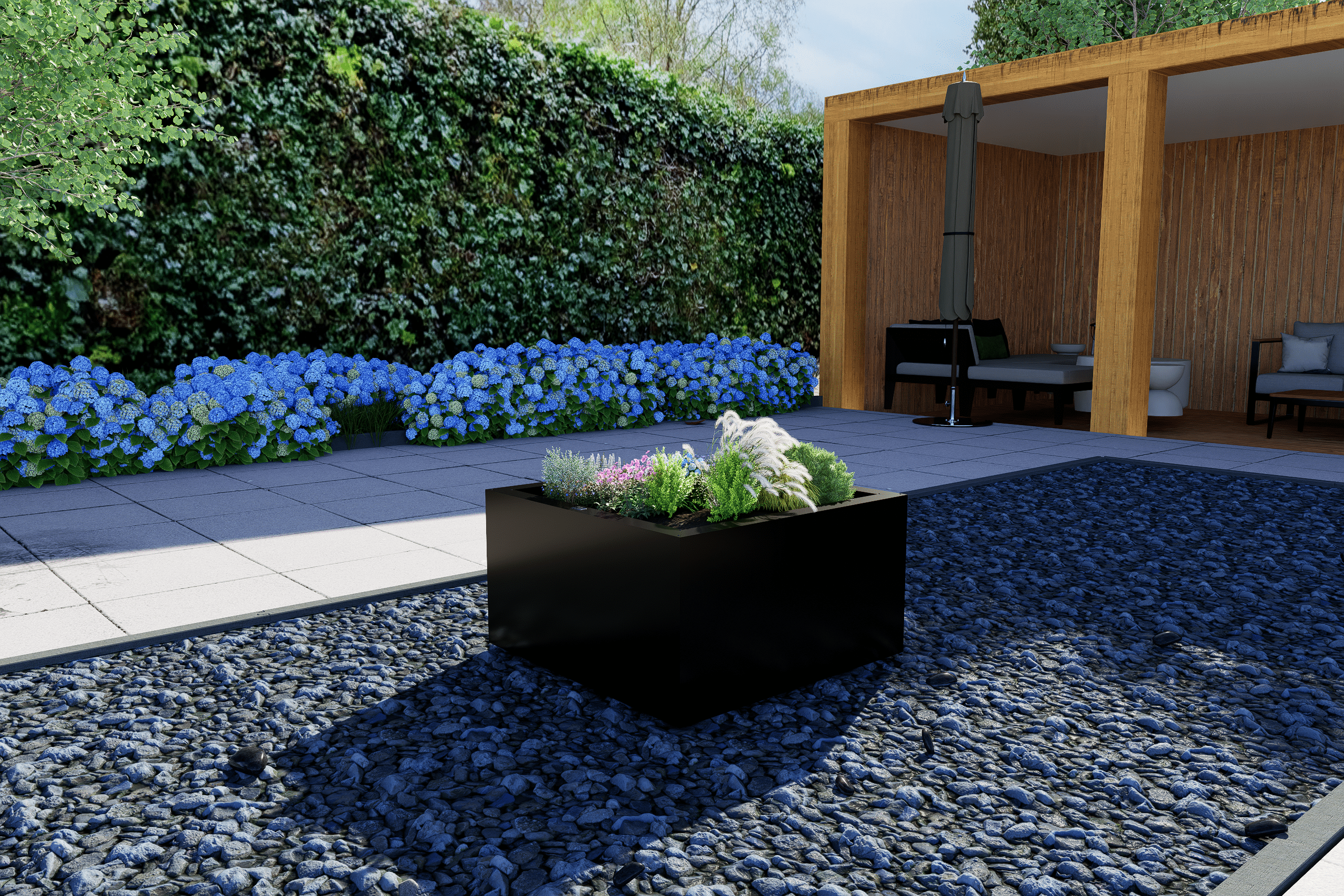 SEV Plantenbak 75x75x40