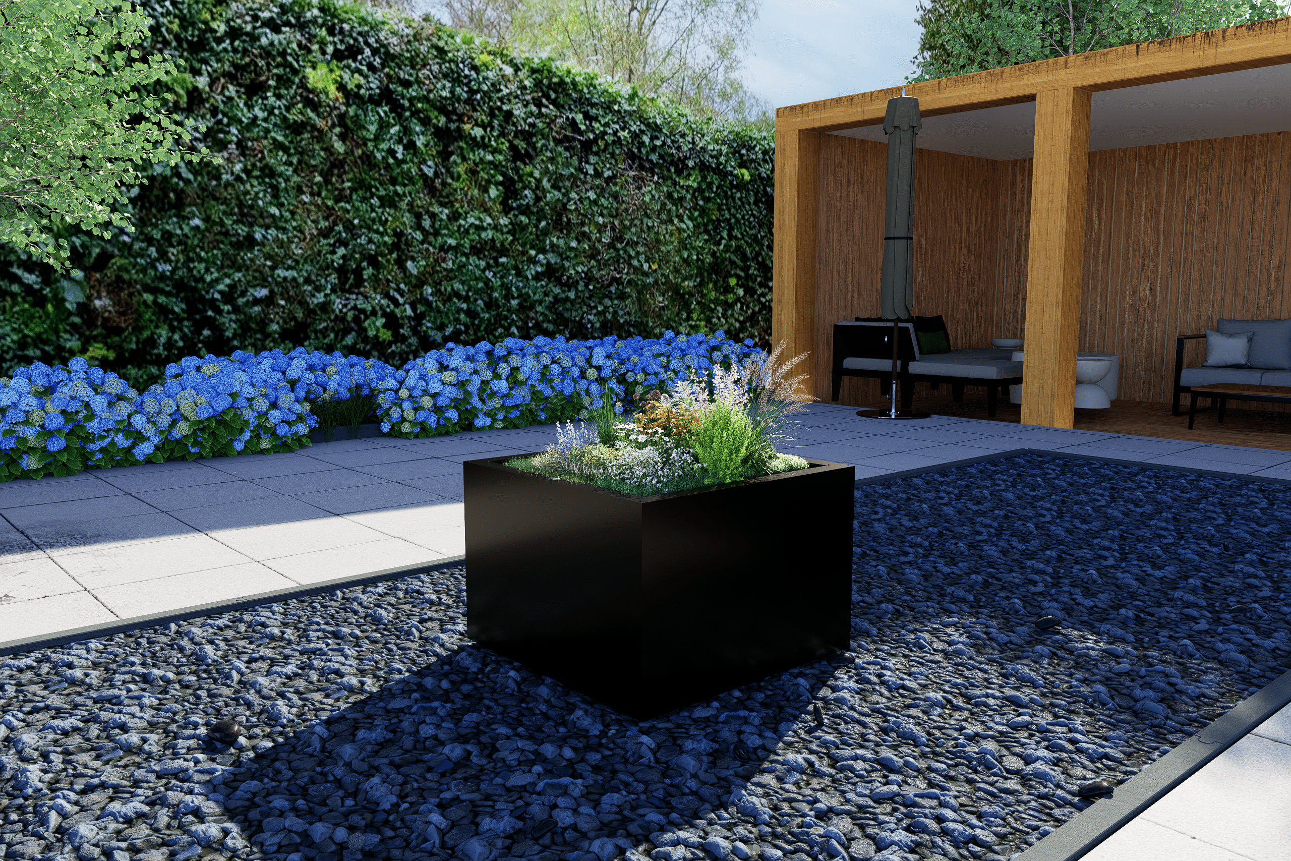 SEV Plantenbak 75x75x50