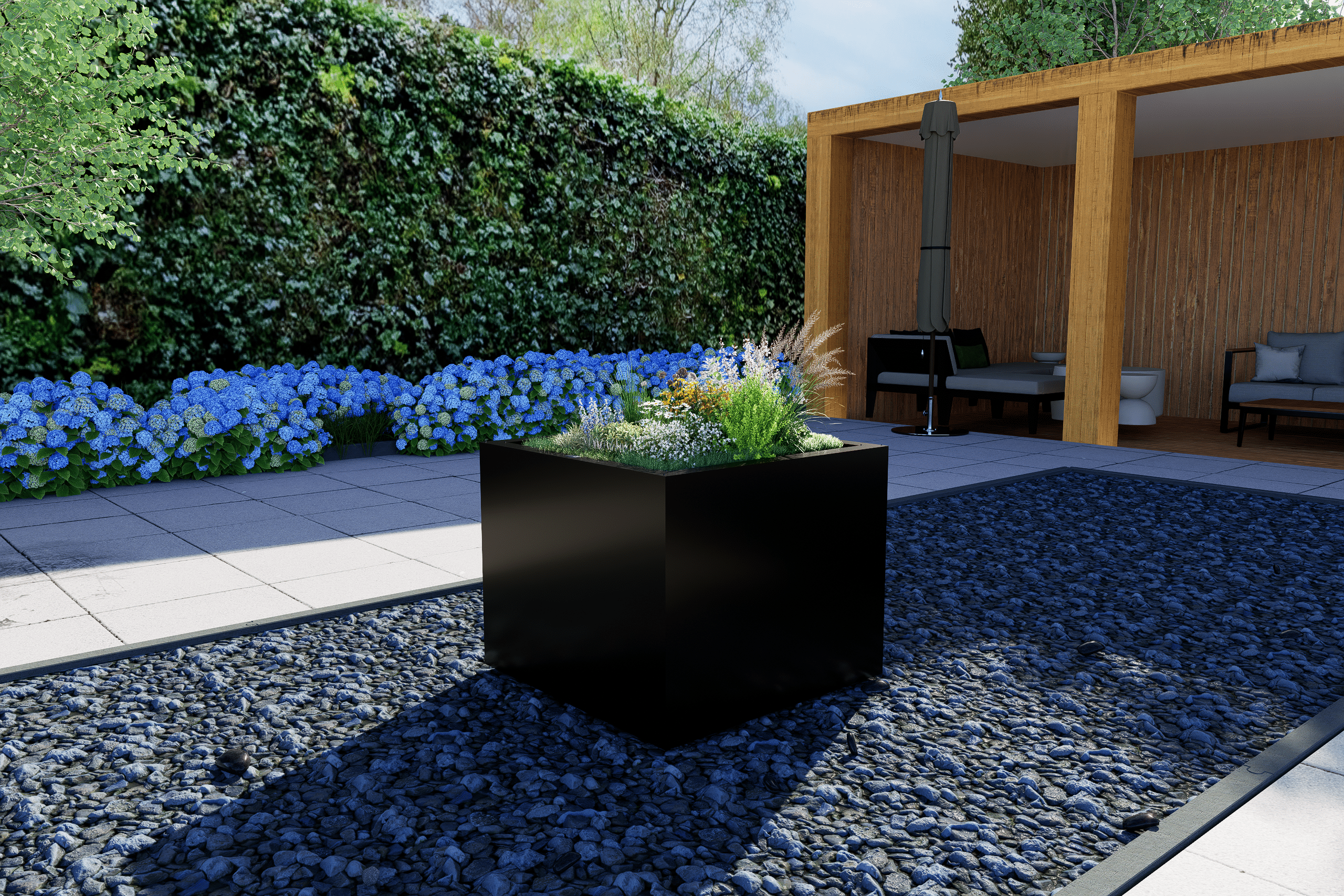 SEV Plantenbak 75x75x60