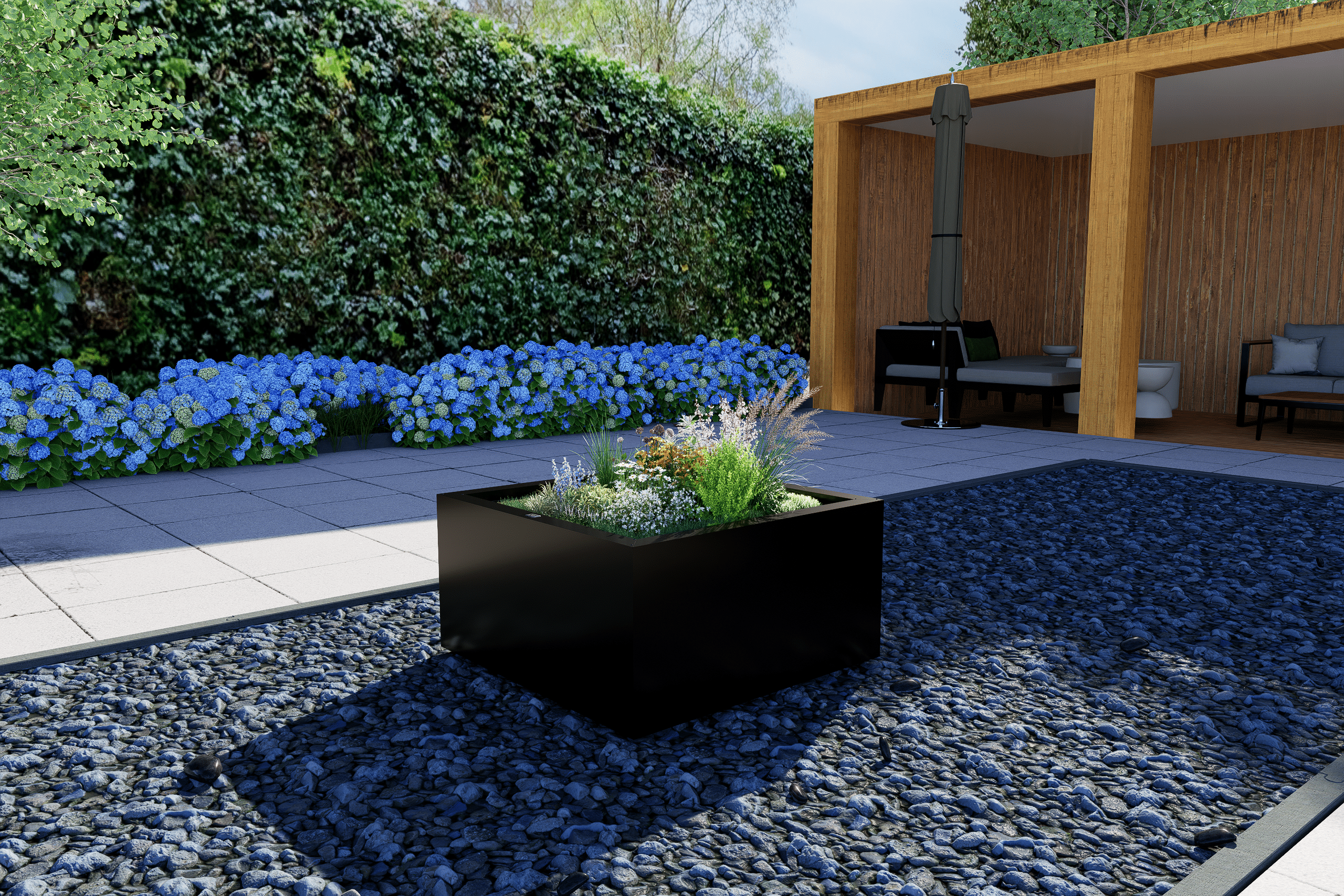 SEV Plantenbak 80x80x40
