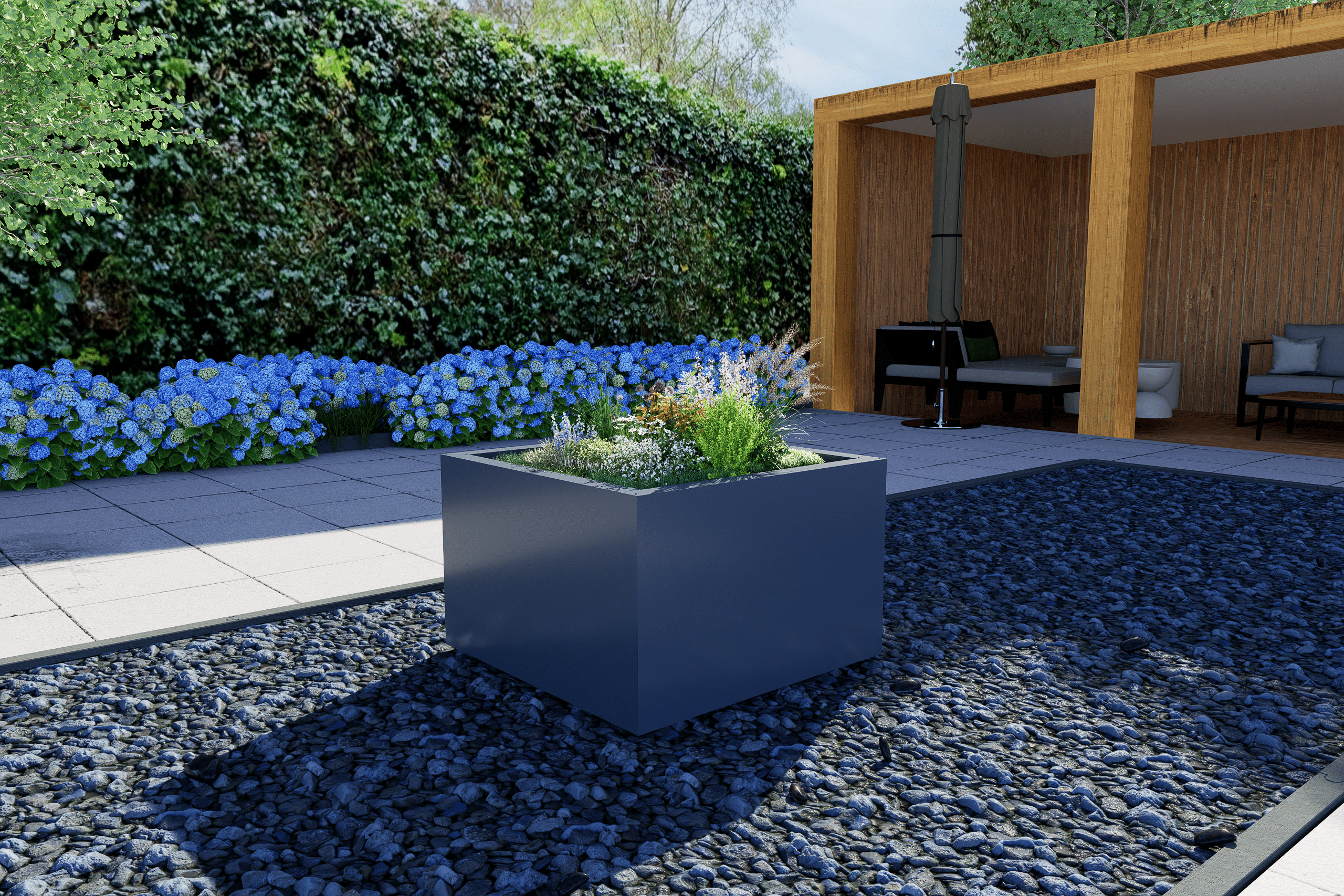 SEV Plantenbak 80x80x50