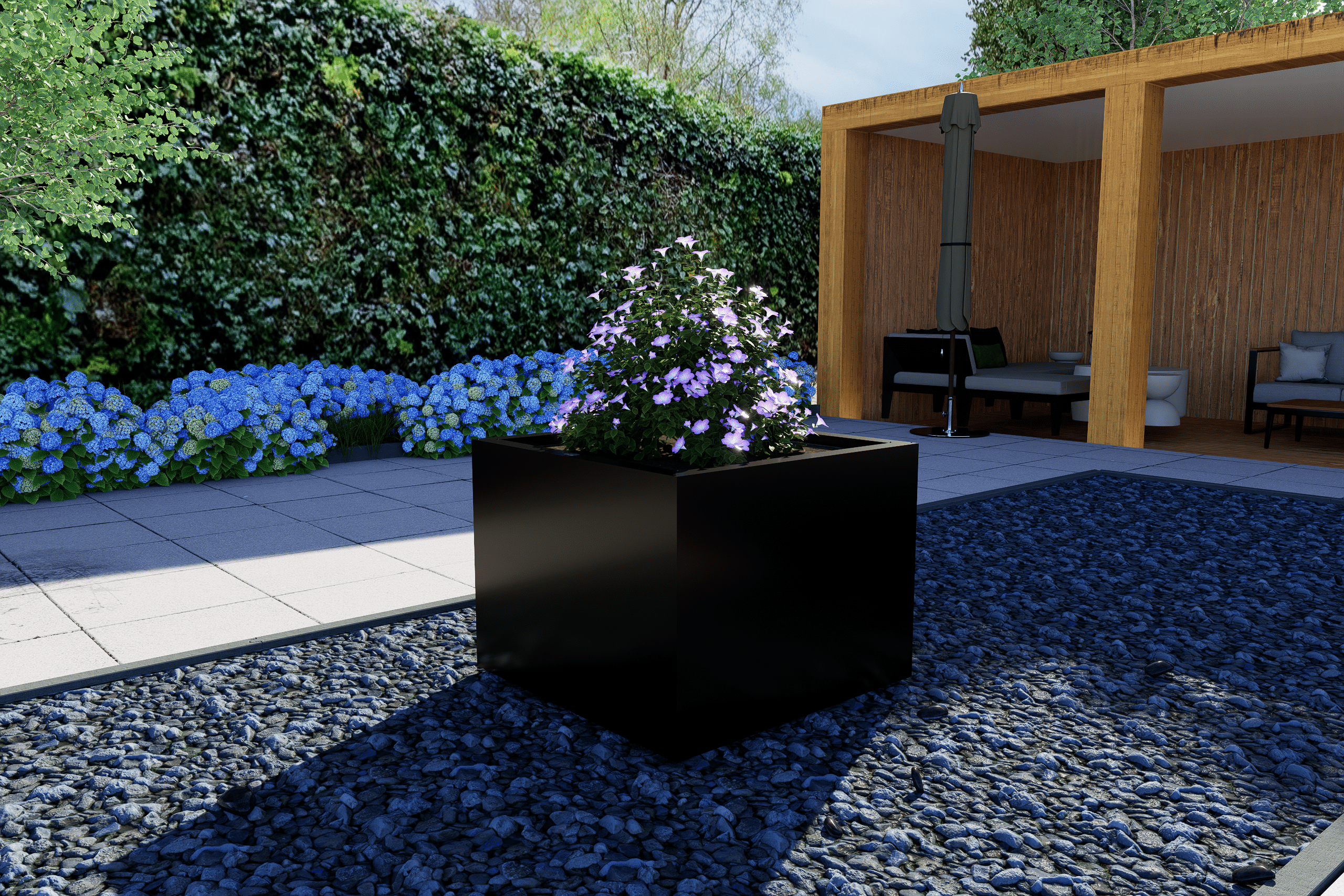 SEV Plantenbak 80x80x60