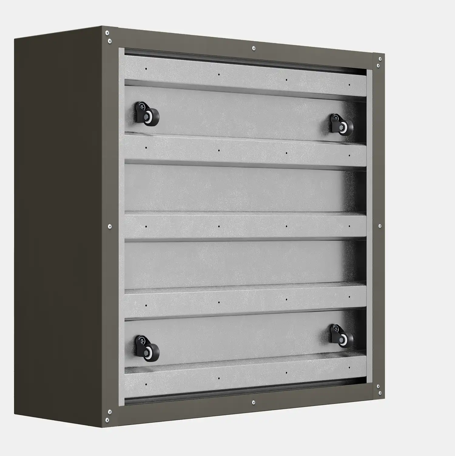 SEV Plantenbak op wielen 100x100x40