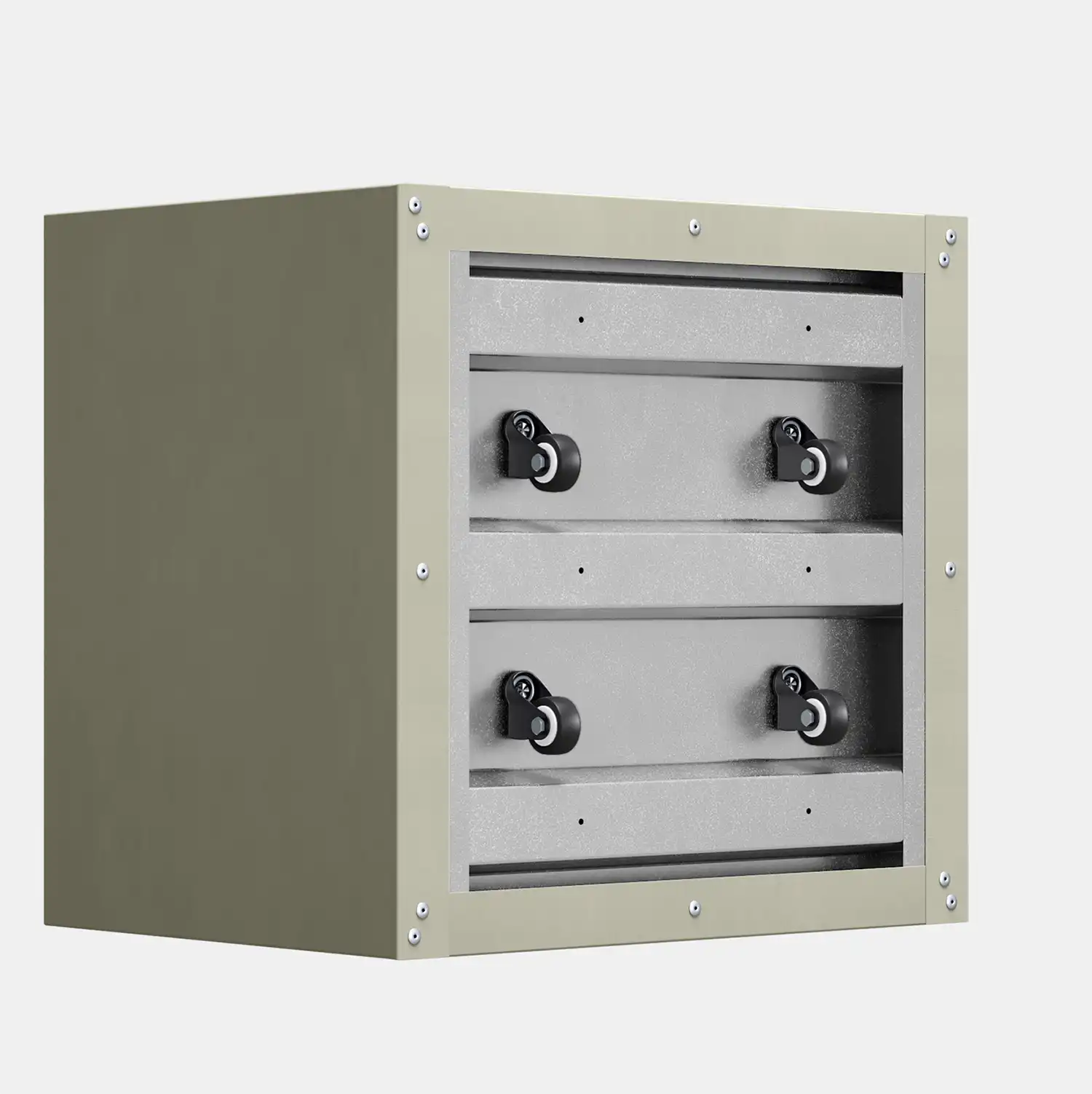 SEV Plantenbak op wielen 60x60x50