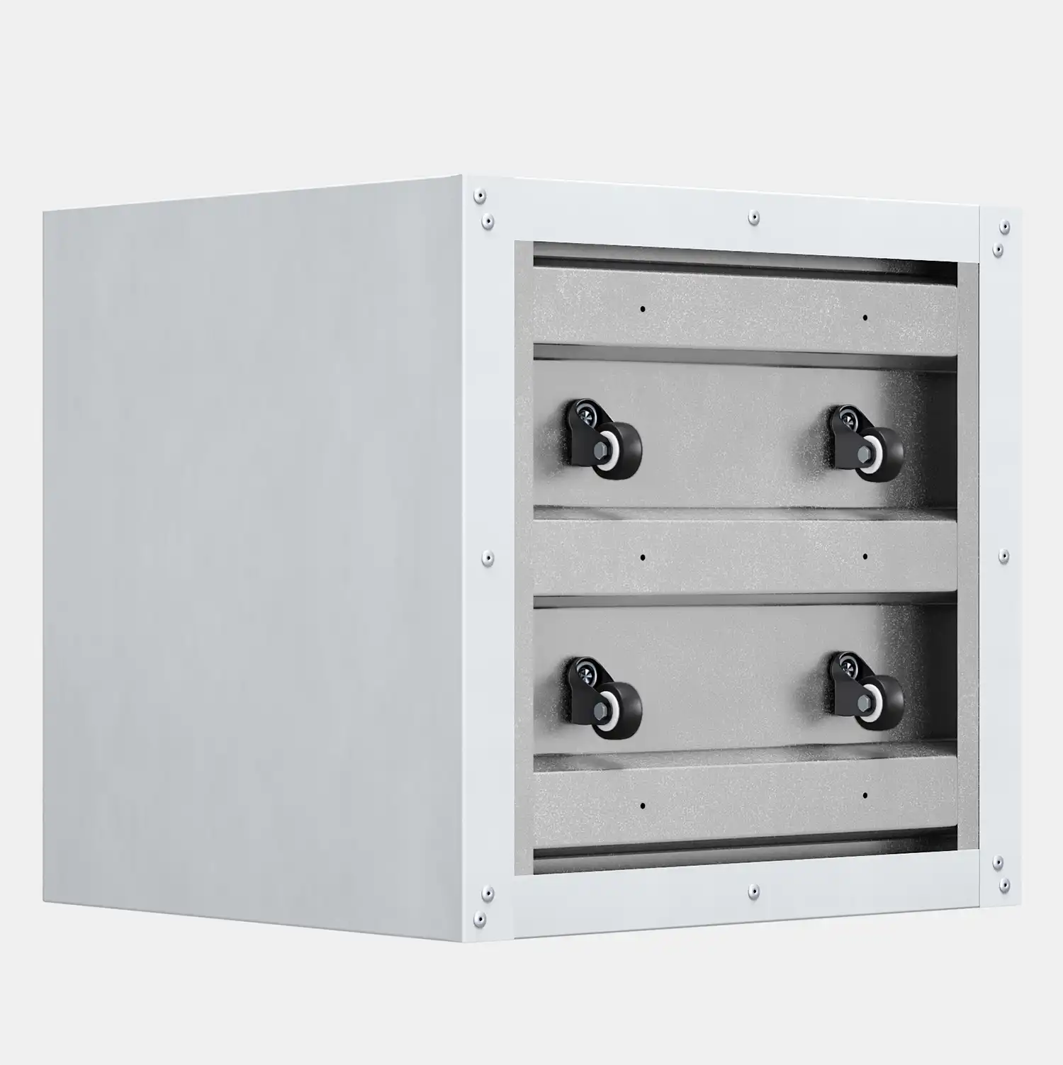 SEV Plantenbak op wielen 60x60x60