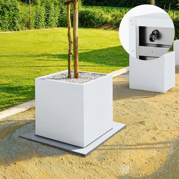 SEV Plantenbak op wielen 60x60x60