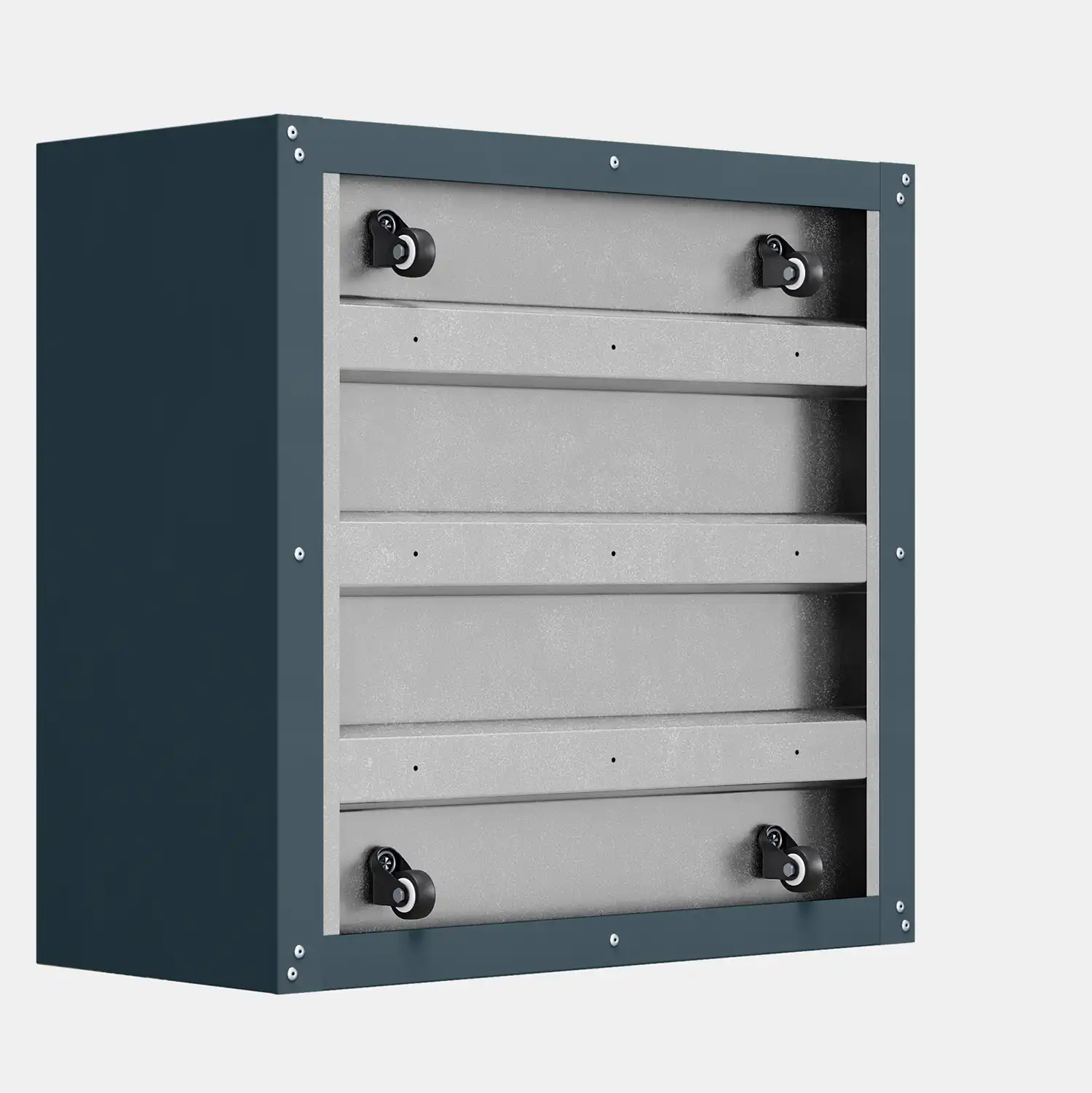 SEV Plantenbak op wielen 80x80x40