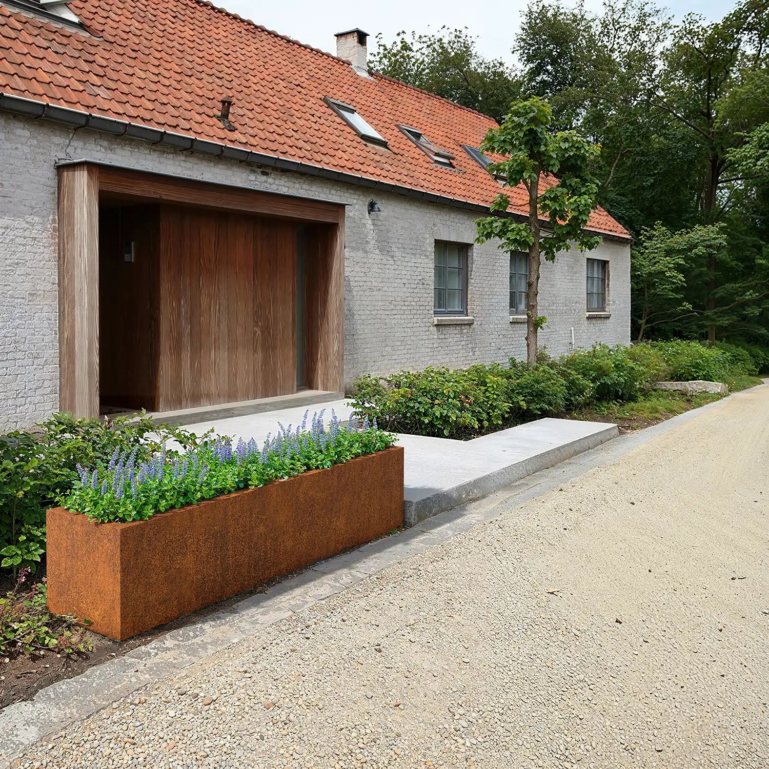 SEV Plantenbak 150x40x40 Cortenstaal