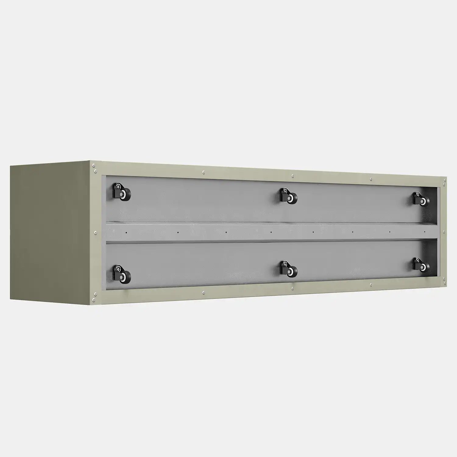 SEV Plantenbak op wielen 200x50x50 - Beige - wielen