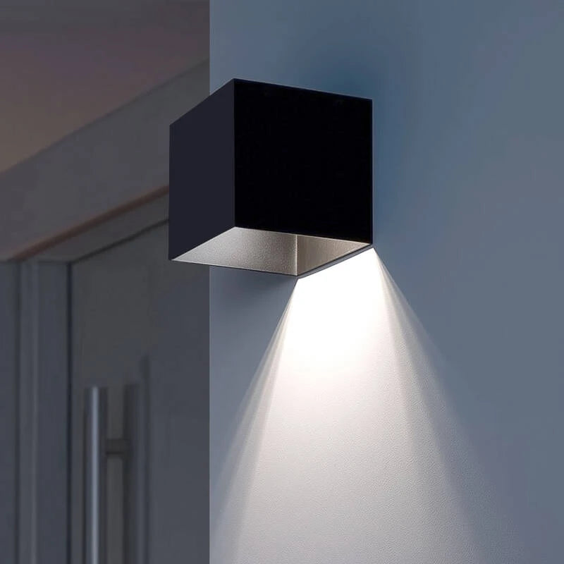 Wandlamp Eros Zonne-energie LED IP65 Radar Bewegingsdetector